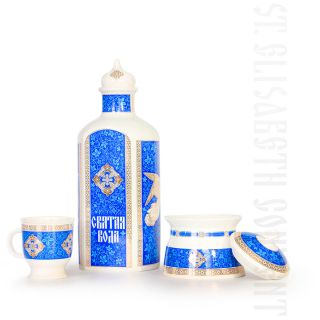 Angels-Messengers Holy Water and Prosphora Set