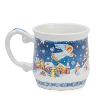 Angel in the sky Christmas Eve mug