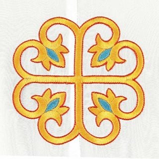 priest sticharion with embroidery