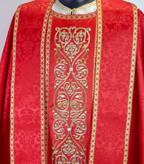 Chasuble and Stole (Byzantine Embroidery)