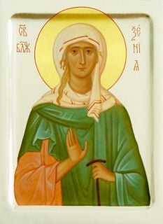 Icon of St Xenia of St Petersburg