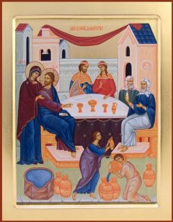 Icon of the Wedding at Cana