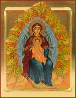 Icon of The Mother of God the Unburnt Bush