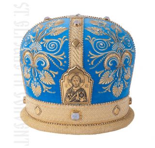 Mitre with Greek Embroidery