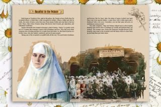 printed book big format festival of the white flower