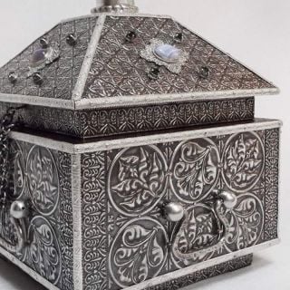 silver Handmade Reliquary for Holy Relics
