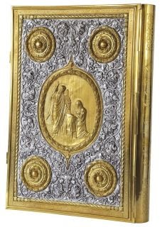 book cover for the gospel