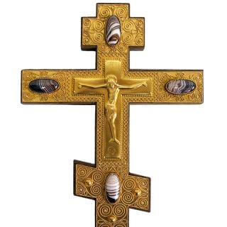  Holy Table Cross with semi-precious stones