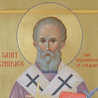 st Boniface Apostle to Germany icon
