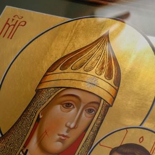 The Champion Leader icon of the Theotokos