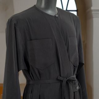 monastic female undercassock black