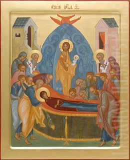 the dormition of the theotokos