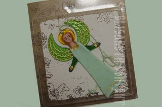 evening angel pendant