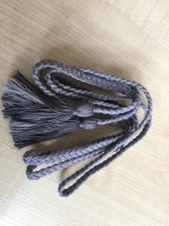 braided belt for undercassock