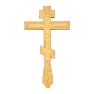 Blessing cross with Electroplating