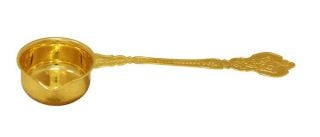gold-plated ladle 
