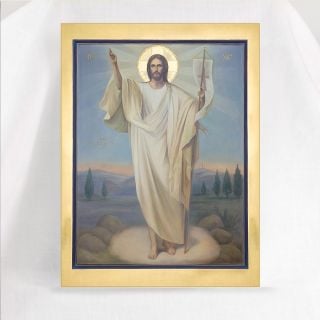 hand-painted icon of Our Lord Jesus Christ