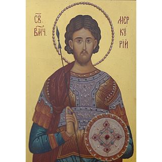 icon of saint mercurius
