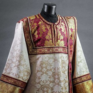 Deacon Vestment of two fabrics