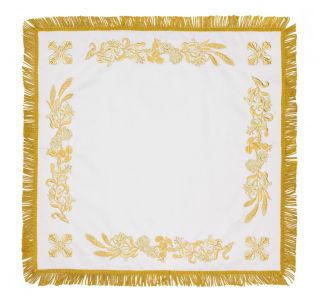white analogion cloth