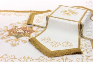 christmas chalice covers and veil