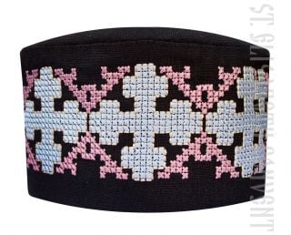 summer skufia with embroidery