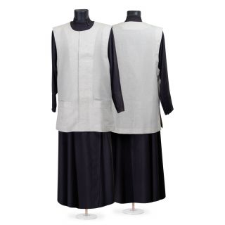 male vest of viscose rayon