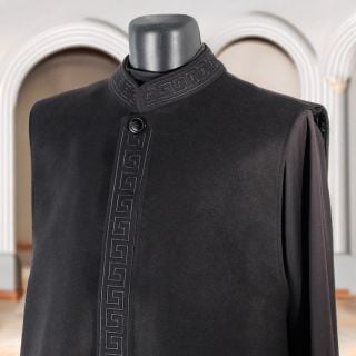 cashmere men vest with embroidery
