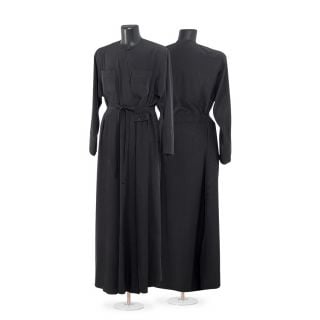 monastic female undercassock black