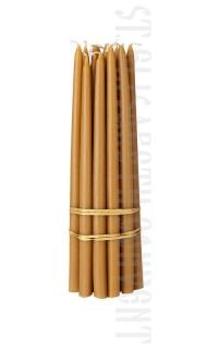 big orthodox church candles made of beeswax