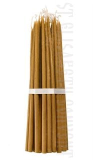 church candles beeswax