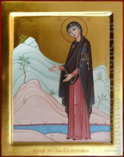 Painted Icon of the Mother of God of Puhtitsa