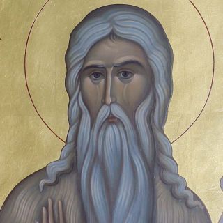 St Macarius the Great of Egypt Icon