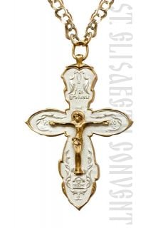 Pectoral cross gilded