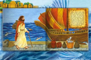 Jonah and the Whale story from the Bible