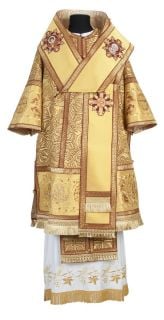 emroidered bishop vestment
