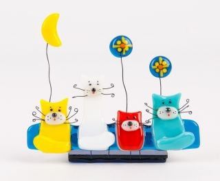 Cats Candleholder
