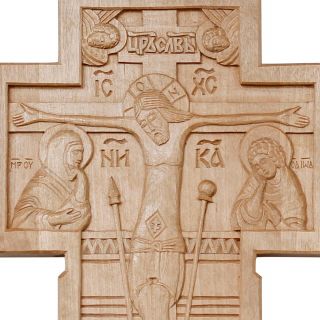 carved cross