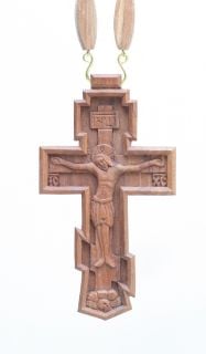 Wooden Handcarved Pectoral Cross