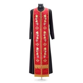 Greek-style Priest Vestment with Embroidery ind156
