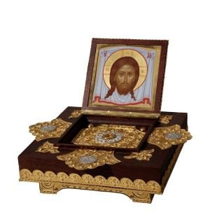 Copper Reliquary from Fine Wood