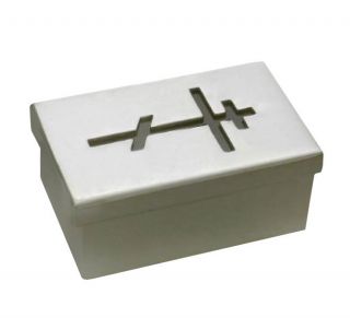 Silver-Plated Reliquary Box