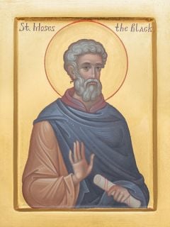 saint moses the black icon