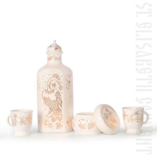 Grapes Holy Water and Prosphora Set