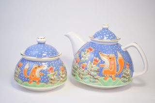 Ceramic Teapot Handmade 