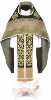 priest vestment with embroidery