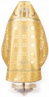 gold priest vestment