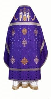purple priest vestment
