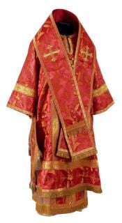 bishop vestment of church silk