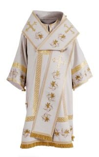 Bishop Vestment With Embroidery "Lilies"